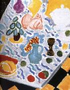Henri Matisse Green marble table oil painting on canvas